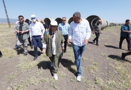 150 bin dönümlük alanın sulanması için güneş enerji santralleri kuracak