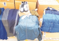 150 bin parça kıyafet bağışlandı