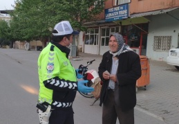 Sokağa çıkanlar cezayı yedi