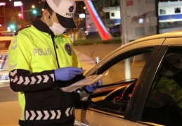 48 saatte 20 bin 398 kişiye sokağa çıkma cezası