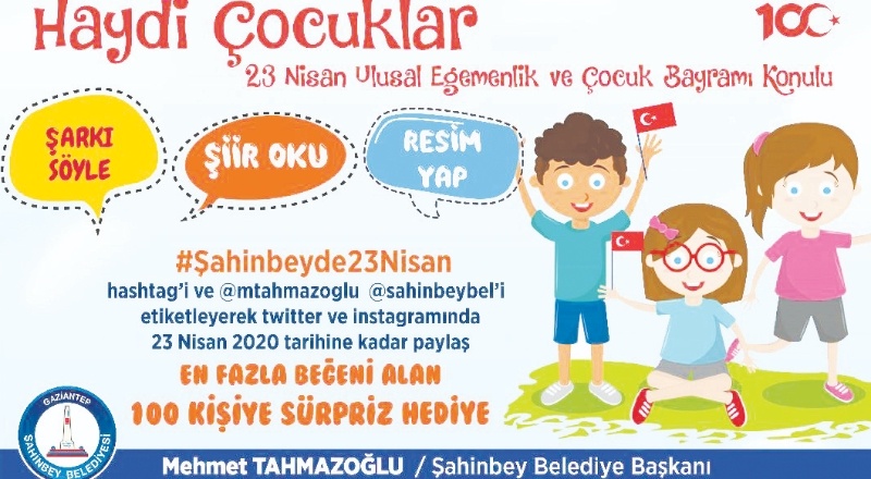 Şahinbey, sosyal medyada yarışmalar düzenleyecek