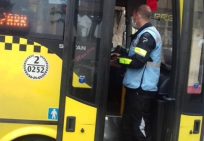 Toplu taşımada korona denetimleri yoğunlaştırıldı