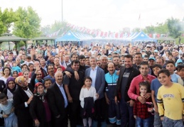 Ülkenin daha kalkınmış, daha üretken hale gelmesinde emekçilerin alın teri var