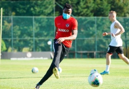 İki ay sonra ilk antrenman