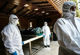 Cenaze hizmetlerinde görevli olan 3 personelin Covid-19 testi pozitif çıktı