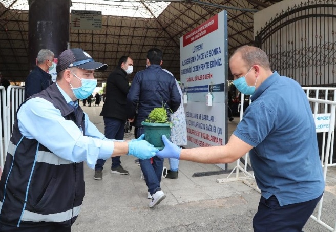 İnsan sevdiğine çiçek hediye eder