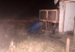 Evlerin çatısı hasar gördü