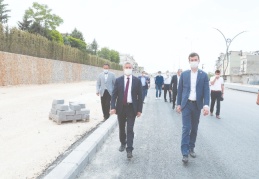 Boğaziçi Caddesi hizmete açıldı