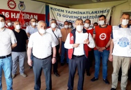 15-16 Haziran sendikal hak ve özgürlükleri savunma günüdür
