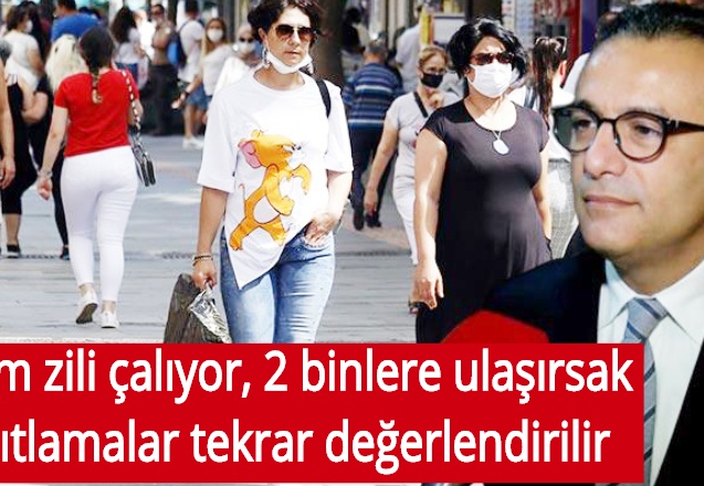 Bilim Kurulu Üyesi Prof. Tezer: Alarm zili çalıyor, 2 binlere ulaşırsak kısıtlamalar tekrar değerlendirilir