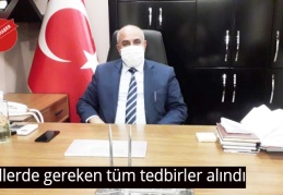 Otellerde gereken tüm tedbirler alındı