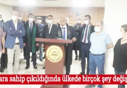 Barolara sahip çıkıldığında ülkede birçok şey değişecek