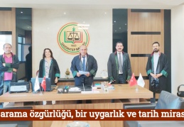Hak arama özgürlüğü, bir uygarlık ve tarih mirasıdır