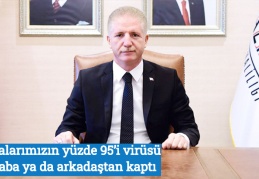 Hastalarımızın yüzde 95’i virüsü akraba ya da arkadaştan kaptı
