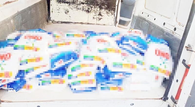 16 ton kaçak deterjan ele geçirildi