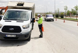 161 araç trafikten men edildi