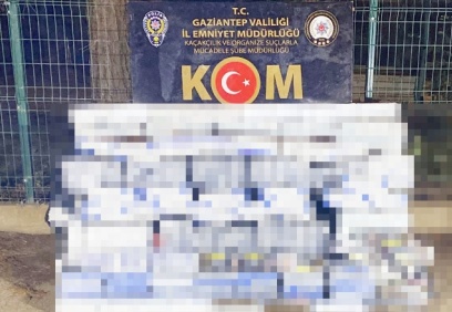 17 bin 130 paket kaçak sigara ele geçirildi