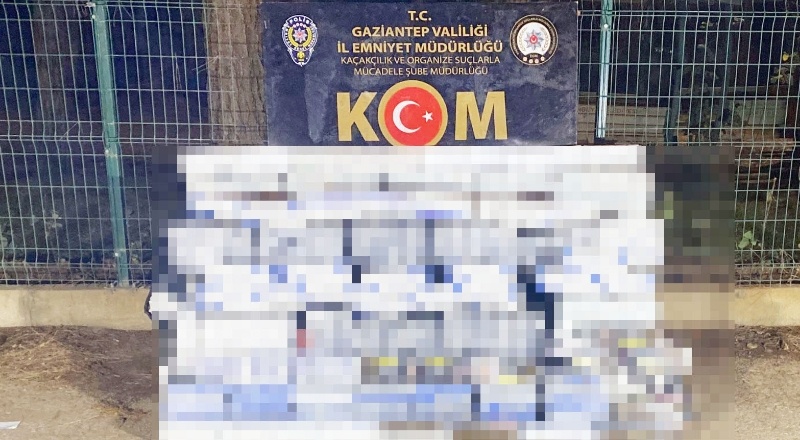 17 bin 130 paket kaçak sigara ele geçirildi