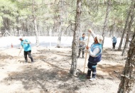 180 orman köyüne malzeme dağıtıldı