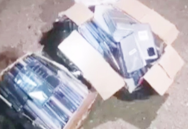 186 adet kaçak cep telefonu ele geçirildi