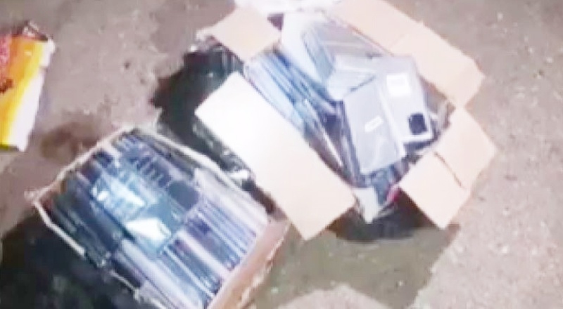 186 adet kaçak cep telefonu ele geçirildi