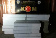 190 bin adet bandrolsüz makaron ele geçirildi