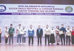190 çift daha sertifika aldı