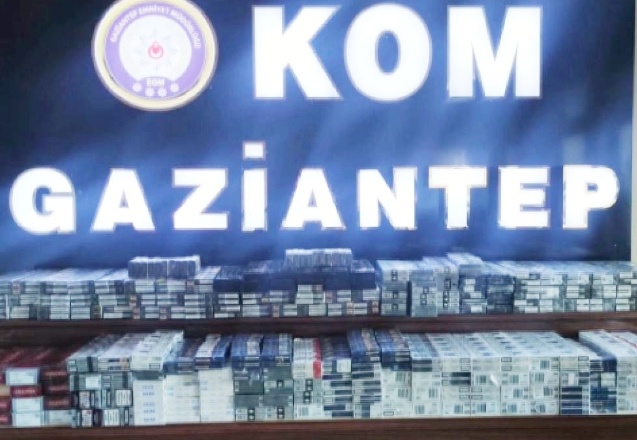 2 bin 470 paket kaçak sigara ele geçirildi