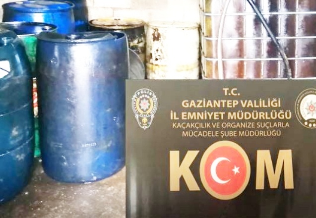 2 bin 500 litre kaçak akaryakıt ele geçirildi