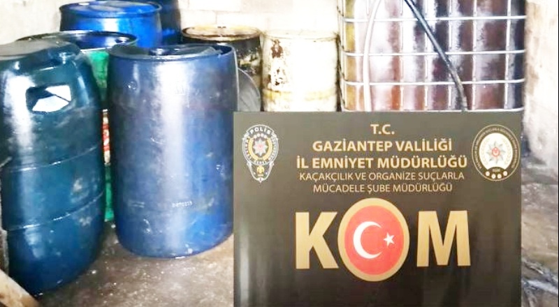 2 bin 500 litre kaçak akaryakıt ele geçirildi