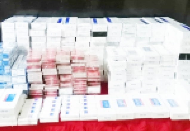 2 bin 580 paket kaçak sigara ele geçirildi