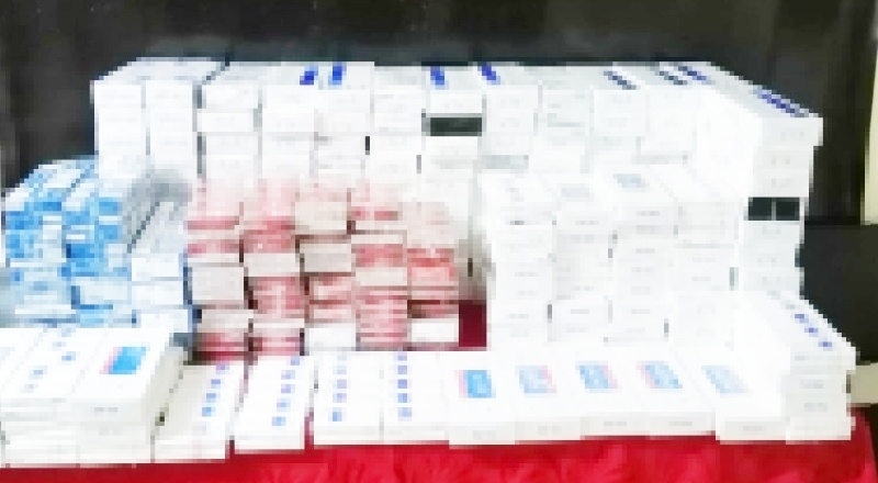 2 bin 580 paket kaçak sigara ele geçirildi