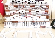 2 bin 580 paket kaçak sigara ele geçirildi