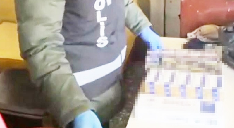 2 bin 790 paket kaçak sigara ele geçirildi