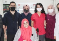 2 çocuk annesi, 74 günlük tedaviyle hayata tutundu