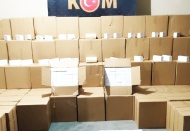 2 milyon 520 bin makaron ele geçirildi