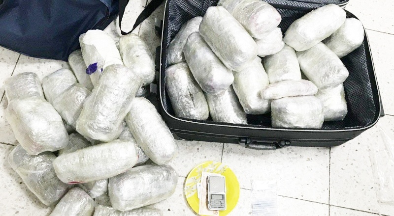 20 kilo uyuşturucu ele geçirildi