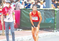 20 kilometre yürüyüşte milli sporcular dereceye giremedi