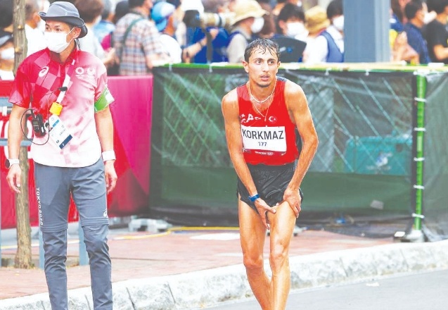 20 kilometre yürüyüşte milli sporcular dereceye giremedi