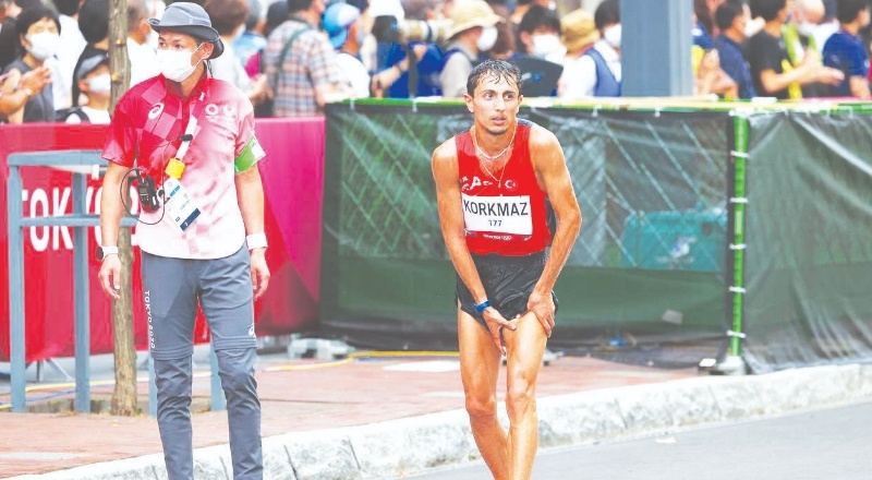 20 kilometre yürüyüşte milli sporcular dereceye giremedi