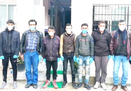 20 Suriyeli mülteci İl Göç İdaresi Müdürlüğü’ne teslim edildi