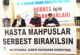 "2020'den bugüne en az 59 hasta mahpus yaşamını yitirdi"