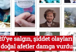 2020’ye salgın, şiddet olayları ve doğal afetler damga vurdu