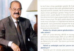 2021 yılı içinde teknoloji, AR-GE ve inovasyon yatırımlarına odaklanacağız
