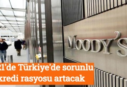 2021'de Türkiye'de sorunlu kredi rasyosu artacak