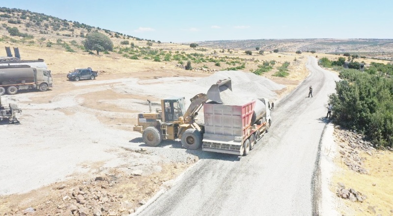 205 kilometre yol asfaltlandı