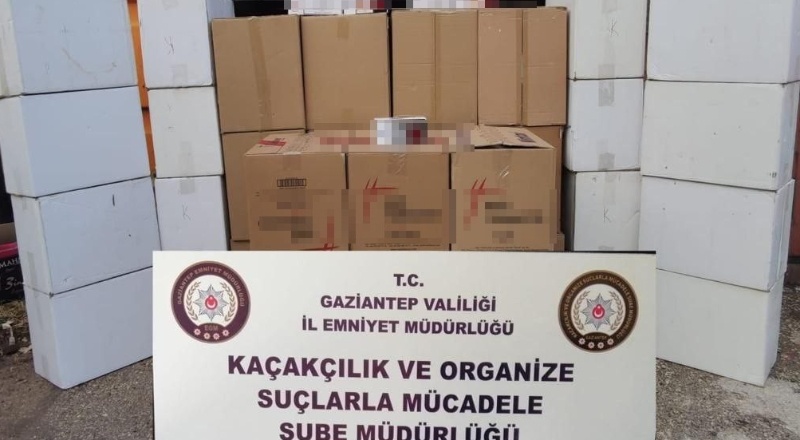 229 bin 800 kaçak makaron ele geçirildi