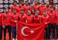 23 Yaş Altı Serbest Güreş Milli Takımı Avrupa ikinci oldu