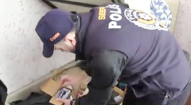 24 şüpheliye ait 177 banka hesabına ise el konuldu