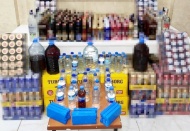 241 litre kaçak içki ele geçirildi